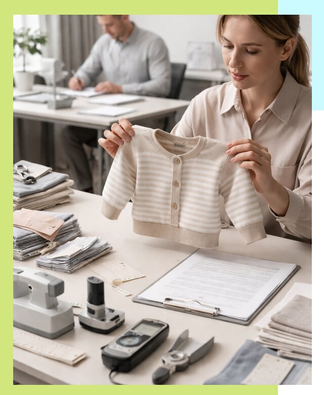 Сертификация детской одежды и текстильных изделий в Инте