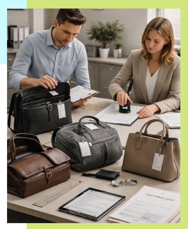 Сертификация сумок в Инте от 7607 руб. | Алешин-Инт