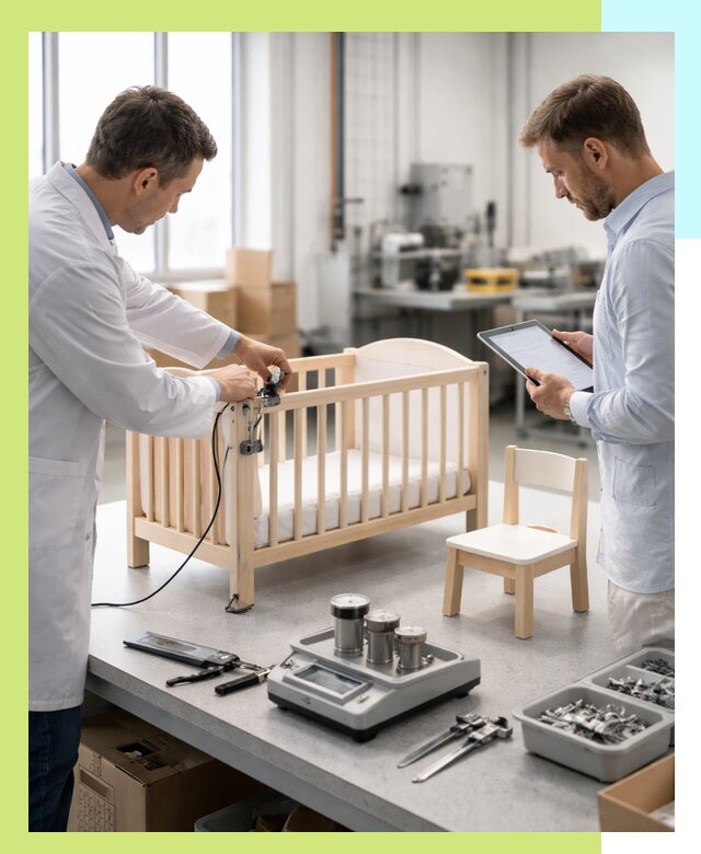 Сертификация детской мебели и проверка безопасности в Инте