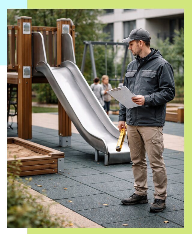 Сертификация детских площадок в Инте от 25355 р. | Алешин-Инт