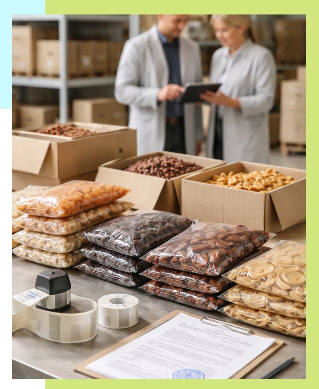 Сертификация сухофруктов в Инте от 12170 р. | Алешин-Инт под ключ