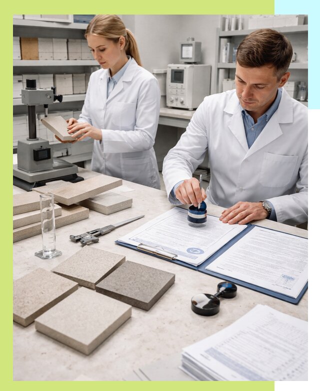 Сертификация плитки и керамики в Инте с документами