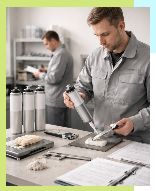 Сертификация монтажной пены и соответствие стандартам в Инте