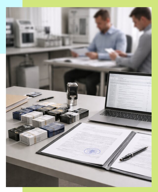 Сертификация сигарет под ключ в Инте от 45639 р. | Алешин-Инт