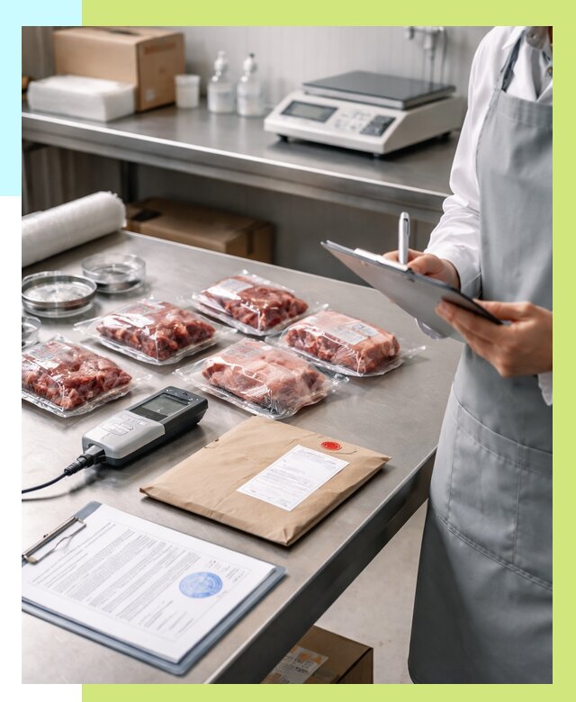 Сертификат на мясо и декларация в Инте от 8621 р. | Алешин-Инт