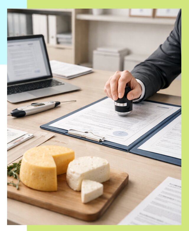 Сертификация сыров в Инте от 15213 р | Сертификат на сыр Алешин-Инт