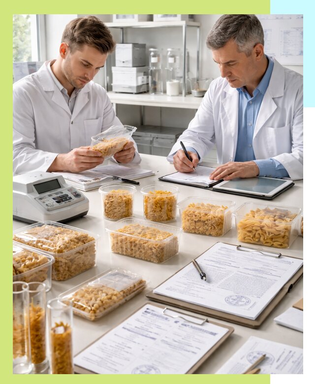 Сертификация макаронных изделий и технологической документации в Инте