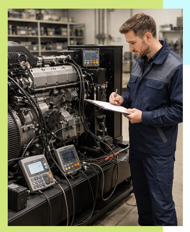 Сертификация дизельных генераторов и их оборудования в Инте