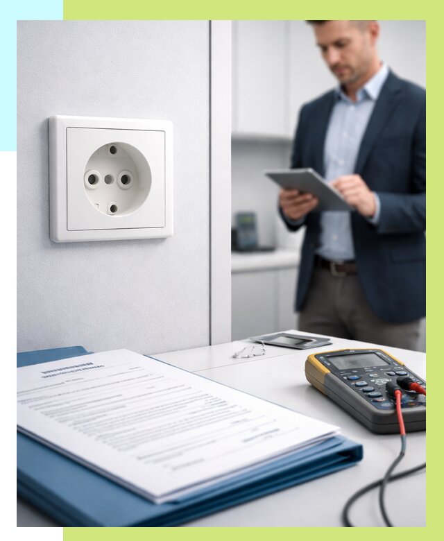 Сертификация розеток в Инте от 8621 р. | Алешин-Инт