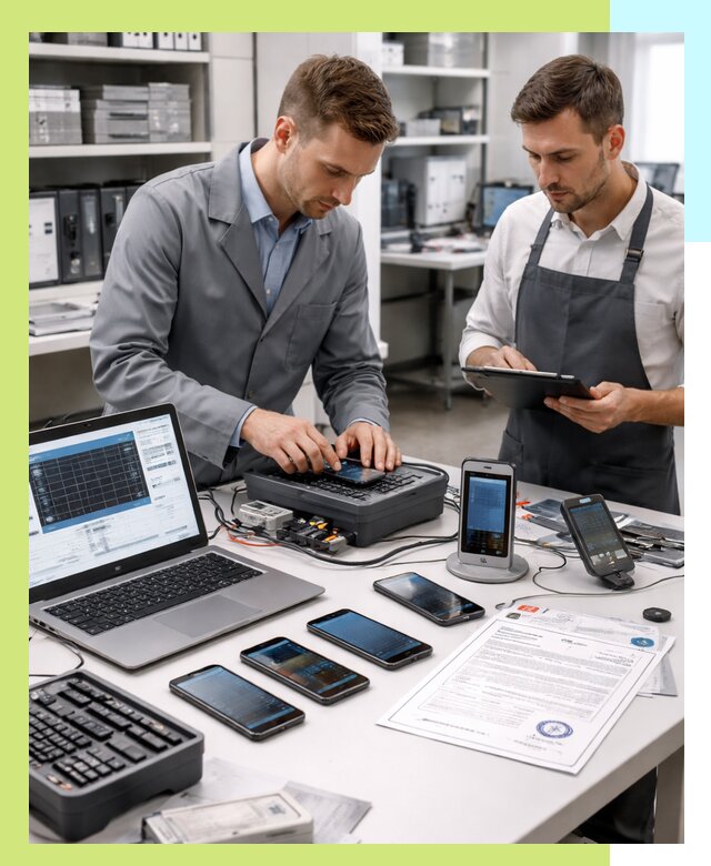 Сертификация мобильных телефонов и смартфонов в Инте под ключ