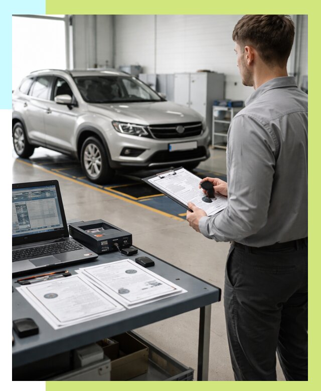 Сертификация транспортных средств в Инте от 12170 р. | Алешин-Инт