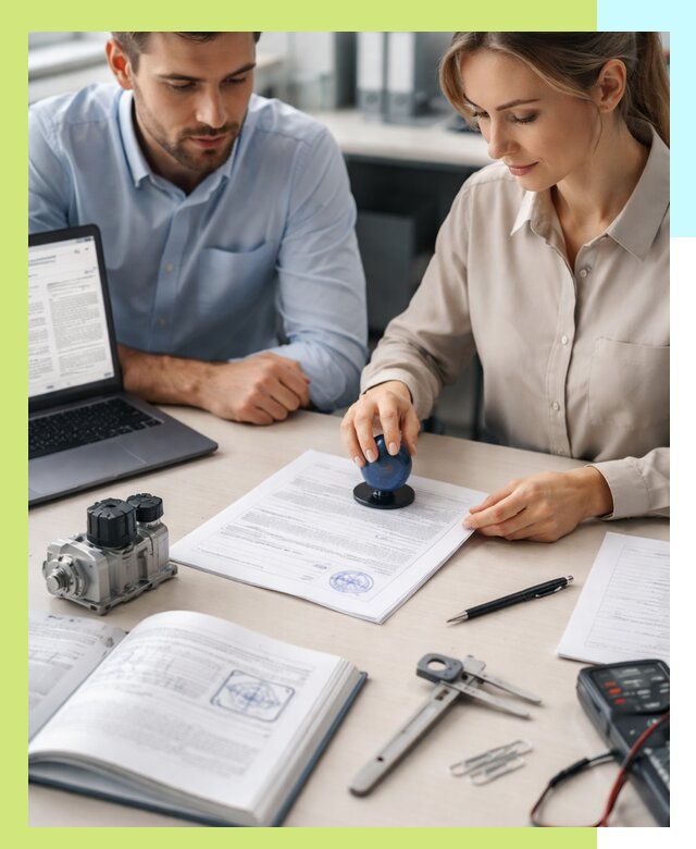 Выдача паспорта изделия и техническая экспертиза продукции в Инте