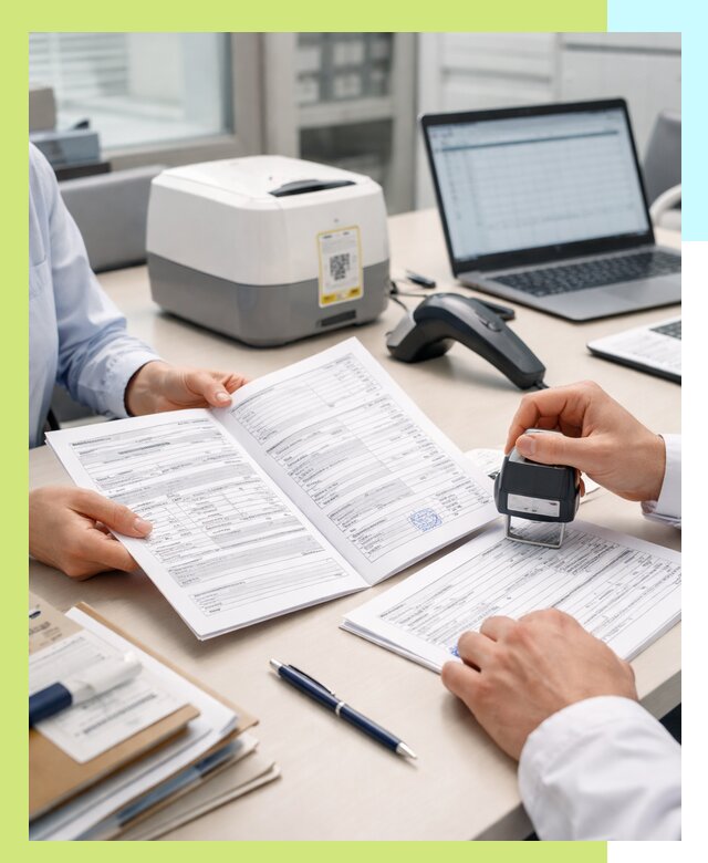 Оформление паспорта на товар и сопроводительных документов в Инте