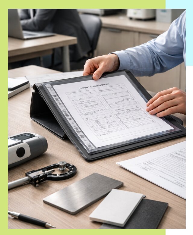 Оформление паспорта материала для продукции в Инте