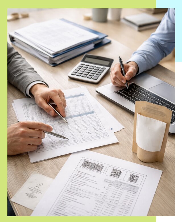 Просчет БЖУ для маркировки продукции и упаковки в Инте