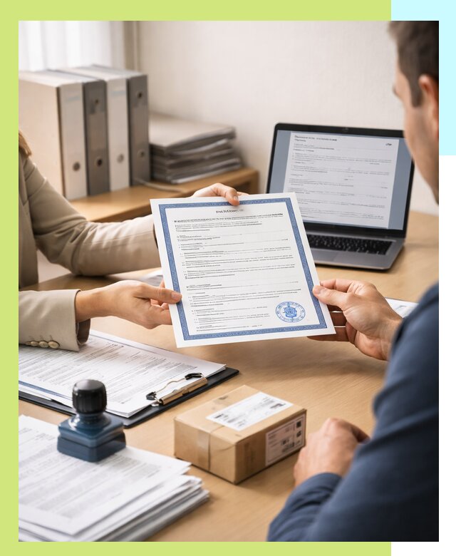 Оформление сертификата соответствия на продукцию в Инте