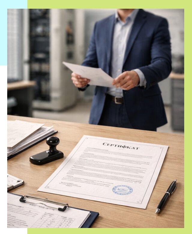 Сертификат на оборудование в Инте от 15213 р. | Алешин-Инт