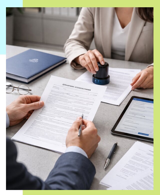 Декларация ГОСТ Р в Инте от 8621 р оформить в Алешин-Инт