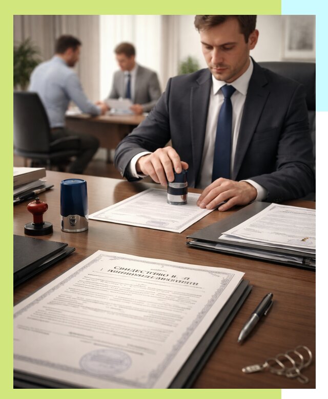 Оформление свидетельства о государственной регистрации в Инте