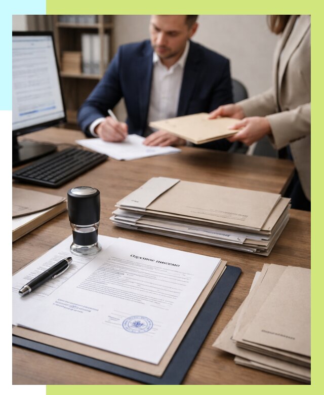 Отказное письмо для таможни в Инте от 3043 р, Алешин-Инт