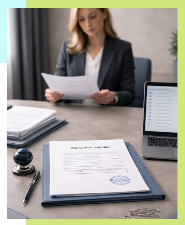 Отказное письмо для маркетплейсов в Инте от 2536 р., Алешин-Инт