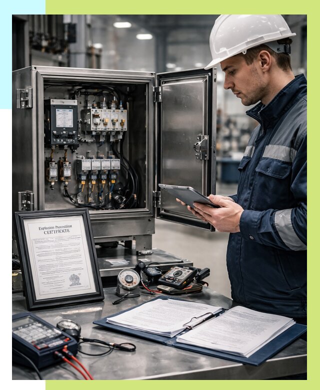 Сертификат взрывозащиты в Инте от 45639 р. | Алешин-Инт