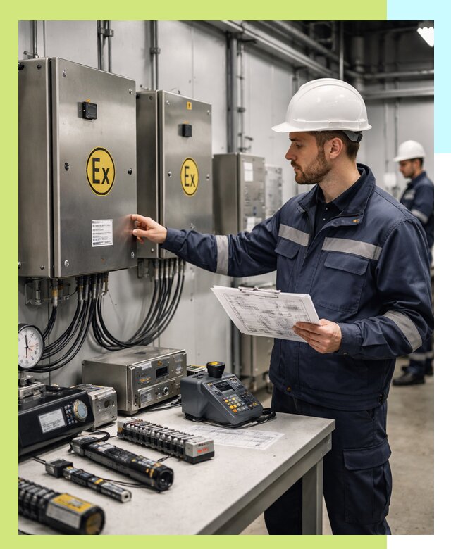 Сертификат взрывозащиты промышленного оборудования в Инте