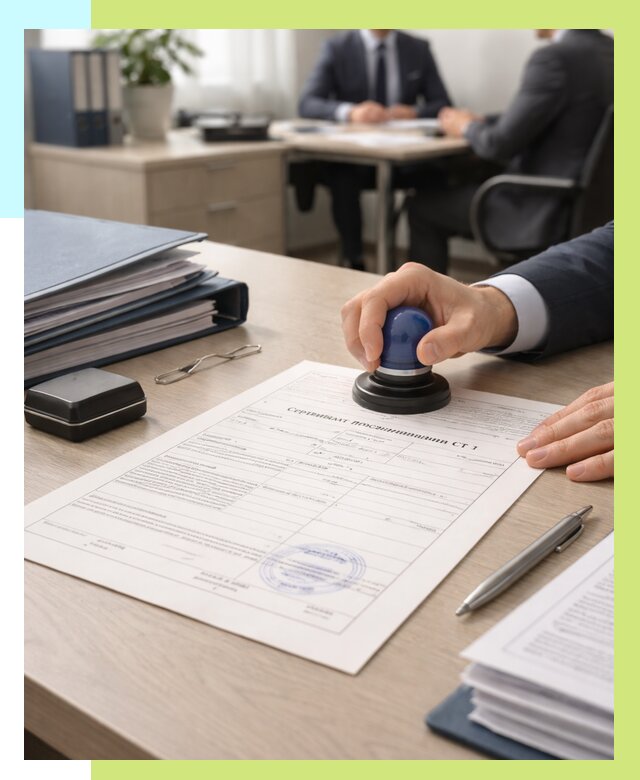 Сертификат происхождения СТ 1 в Инте от 4564 р. | Алешин-Инт