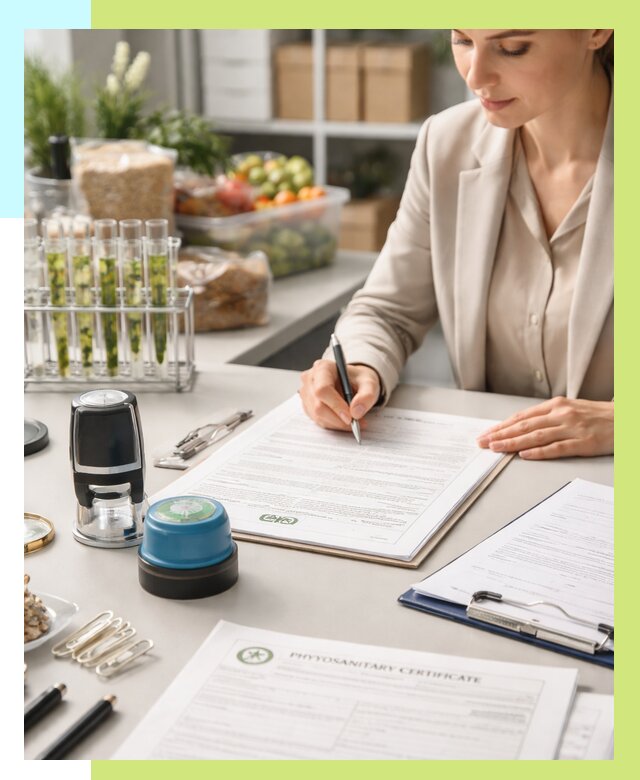 Фитосанитарный сертификат оформить в Инте от 4564 р. | Алешин-Инт