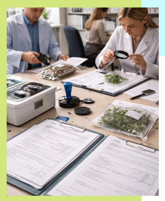 Оформление карантинного сертификата для растений в Инте