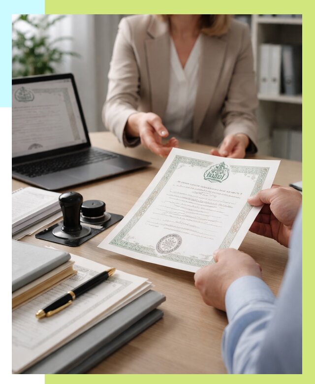 Халяль сертификат в Инте, получить от 15213 р. | Алешин-Инт