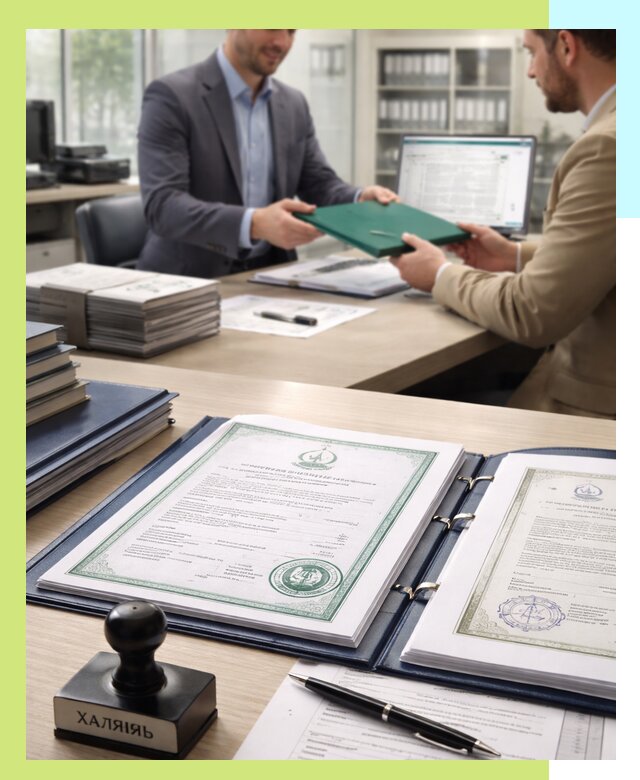 Выдача Халяль сертификата для продукции и услуг в Инте