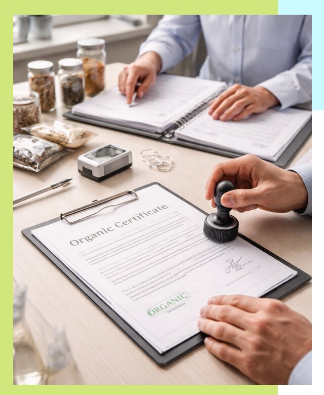 Получение органик сертификата для продукции в Инте