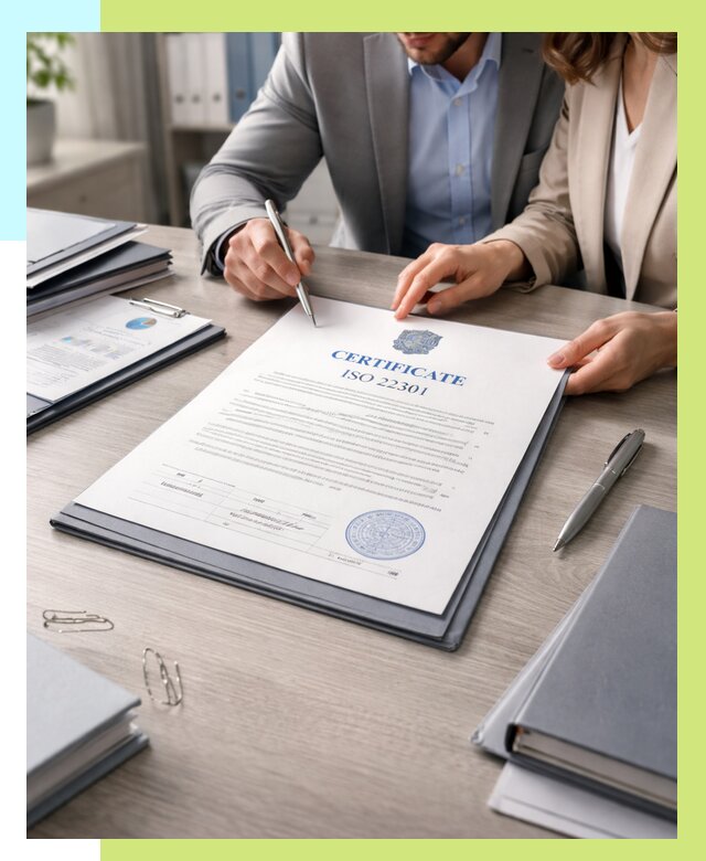 Сертификат ISO 22301 в Инте от 45639 р. | Алешин-Инт срочно