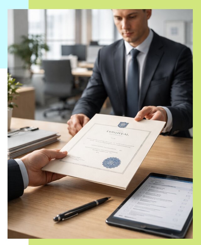 Сертификат ISO 30301 в Инте от 35497 р. | Алешин-Инт - под ключ